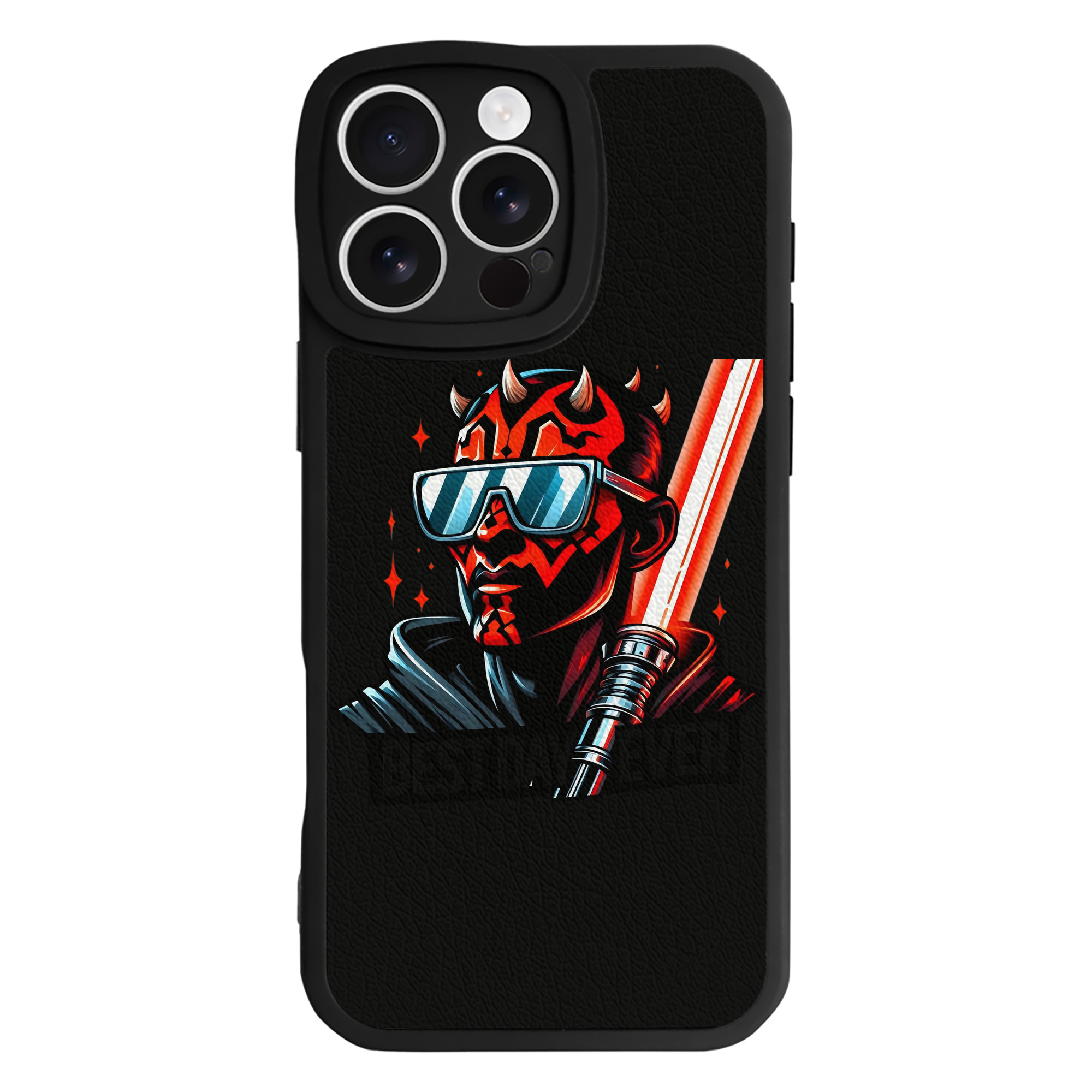 （画像用） スター・ウォーズ Star Wars 【iPhone 16シリーズ対応】シリコンスマホケース（レザー調） 材質：シリコン